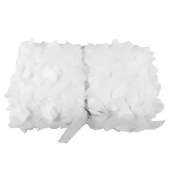 Наружная камуфляжная сетка для охоты, кемпинга, солнцезащитная сетка ShelterWhite 3*4 White 3*4