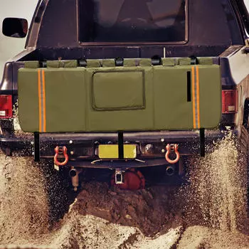 Наружная накладка на заднюю дверь для защиты горного велосипеда, пикапа, 53 дюйма, универсальная Mud Yellow