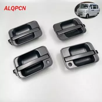 Наружная ручка двери черная спереди и сзади для фургона Suzuki Every GA 2005-2012 mazda Front left