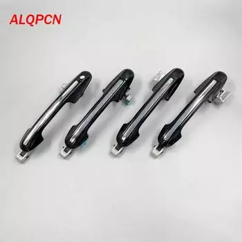 Наружная ручка двери хром с черным для Honda Accord Front left
