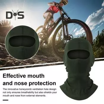 Наружная велосипедная защита для лица, дышащая защита от солнца и ультрафиолета, легкая эластичная летняя мужская и женская шея, гетры, бандана, шарф, подкладка для шлема, защитная маска для лица темно-зеленого