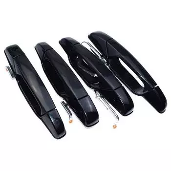 Наружная внешняя ручка двери автомобиля для Chevrolet GMC 2007-2014 Глянцевый черный