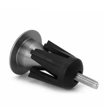 Наружная заглушка Расширительная заглушка для руля Заглушки для руля Велосипедные ручки Заглушки для ручек Велосипедная ручка серебряный