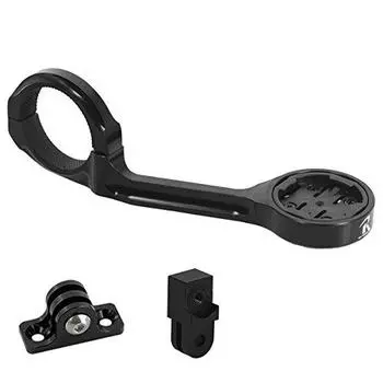 Наружное крепление для велосипеда Type22 Garmin Edge1000 GoPro Shimano, совместимое со спортивными фонарями, КРЕПЛЕНИЯМИ ДЛЯ ЗАПИСИ и камерой/MOON (REC-B220-GM+GP + GP-MOON2)