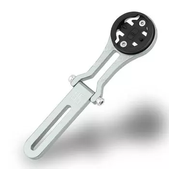 Наружное регулируемое крепление для велосипедного компьютера, интегрированное крепление для велосипедного компьютера на руль серебряный