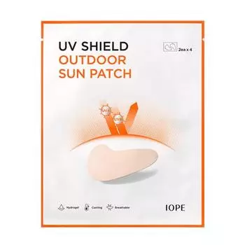 Наружные солнцезащитные патчи IOPE UV Shield блокируют 93,5% UVA и 98,9% UVB, 3,5 г*4 шт. (3 варианта) (3.5g*4ea) x 1PCS