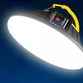 Наружные солнечные светодиодные фонари, палатки, кемпинги, стенды, аварийные лампы, домашняя ультраяркая летающая тарелка Without Remote