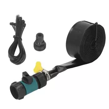 Наружный батутный разбрызгиватель, регулируемый, мощный, для аквапарка, веселые летние аксессуары, синий 15m