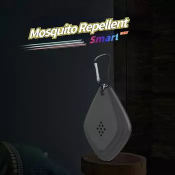 Наружный портативный репеллент от комаров ультразвуковой репеллент от насекомых для дома и на открытом воздухе чёрный
