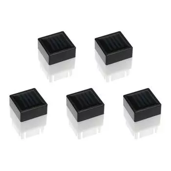 Наружный светодиодный налобный фонарь на солнечной батарее, водонепроницаемый светильник для забора, домашний садовый фонарь