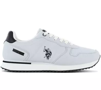 НАС. ПОЛО АССН. ALTENA - Мужские кроссовки серые 001A-GRY-BLK01 ORIGINAL EU 41 US 8 серый