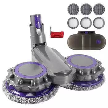 Насадка для электрической швабры для пылесоса Dyson V10 Slim/V12 Detect Slim с резервуаром для воды и фиксатором курка CHINA