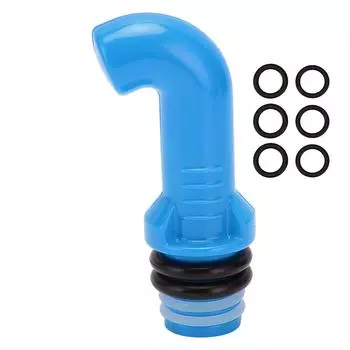 Насадка для биде, распылительная головка для биде, совместимая с любой бутылкой, портативное биде из АБС-пластика синий