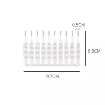 Насадка для душа в виде отверстия для телефона, щель для ванной, насадка для кухни, щетка для унитаза, мини-щетка для мытья, 10 шт., щетка для чистки душевой головки, антизасоряющая ювелирная продукция 10Pcs/Set