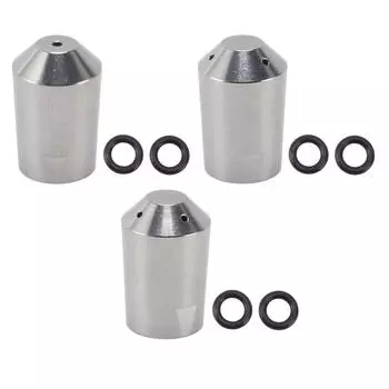 Насадка для кофемашины, сменный носик для молочной пены из нержавеющей стали, наконечник для паровой палочки для Rancilio Single Hole