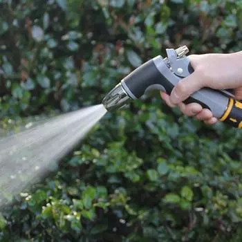 Насадка для мойки автомобиля под высоким давлением, портативная насадка для шланга из АБС-пластика, распылитель, регулируемая мойка автомобиля, водяные пистолеты для пены, автоматическая мойка чёрный