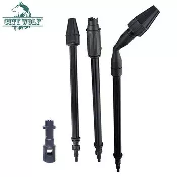 Насадка для мойки высокого давления, турбонасадка 45 градусов, регулируемая струйная насадка для мойки автомобилей Karcher Lavor, инструмент для чистки пола и крыши