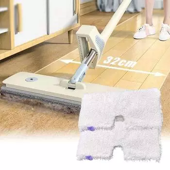 Насадка для паровой швабры, моющаяся, для уборки дома, прочная, из микрофибры