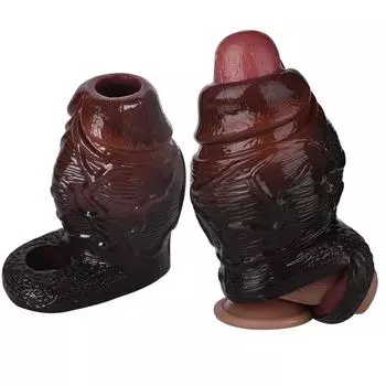 Насадка для пениса, насадка для члена, удлинитель для пениса, взрослые секс-игрушки для мужчин, многоразовое увеличение, мягкая силиконовая реалистичная коллекция 8103