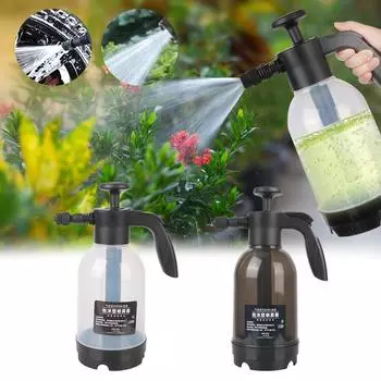 Насадка для пены, бутылка с лейкой, 2 л, пена для полива автомобилей, инструмент для мытья, распылитель пены, ручной опрыскиватель, автомойка, горшок с пеной для полива White transparent