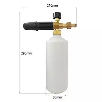 Насадка для пены Snow Foam, пистолет для пены высокого давления, пенная насадка Snow Foamer для русской мойки высокого давления DAEWOO, аксессуар для мойки автомобиля