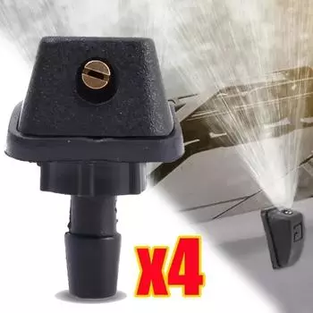 Насадка для переднего стеклоочистителя автомобиля, универсальная автомобильная насадка для стеклоочистителя, сменная головка для распыления воды в автомобиле, аксессуары