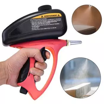 Насадка для пескоструйной машины с эргономичной ручкой, портативный размер, 150 фунтов на кв. дюйм, абразив для струйной обработки, краска