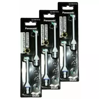 Насадка для полировки Doltz point для мойки Panasonic, 2 шт. x 3 комплекта (всего 6 шт.) EW0984-W