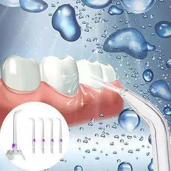 Насадка для промывки зубов Стандартная насадка для мойки зубов Насадка для чистки зубов Насадка для чистки зубов фиолетовый
