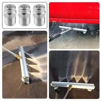 Насадка для распыления резьбы Замена серебряной спиральной насадки для мойки высокого давления 15°