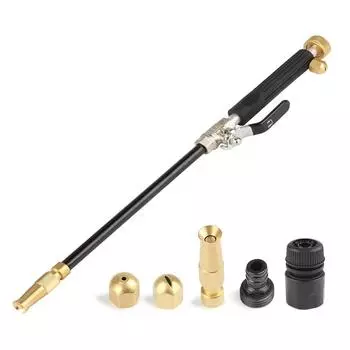 Насадка для садового шланга с 3 режимами распыления для различных нужд уборки