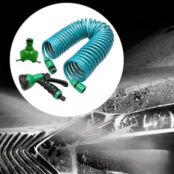 Насадка для садового шланга, сельскохозяйственный опрыскиватель, 3/8 дюйма, быстрый разъем, спринклер, мойка высокого давления для 15M