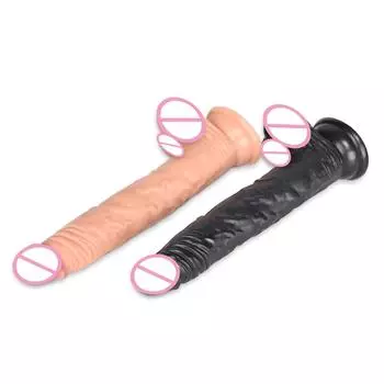 Насадка для секс-машины ROUGH BEAST 9,45 дюйма, черный/телесный фаллоимитатор для секс-машины, насадка для любовной машины с вакуумным замком, анальная пробка, секс-игрушки для взрослых