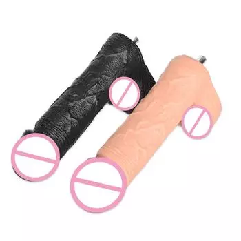 Насадка для секс-машины ROUGH BEAST 9,84 дюйма, черный/телесный большой фаллоимитатор для секс-машины, насадка для секс-машины с вакуумным замком, насадка для машины любви, анальная пробка, секс-игрушки для взрослых