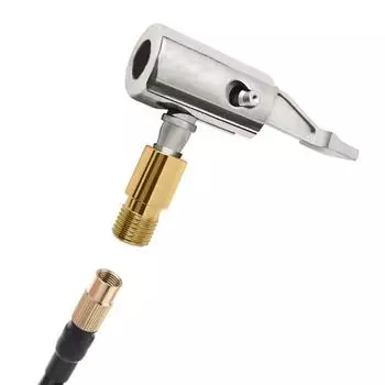 Насадка для шин для автомобиля, наконечник насоса, клапан для шин, разъем клапана для накачивания шин, аксессуары для адаптера, зажимной тип насадки