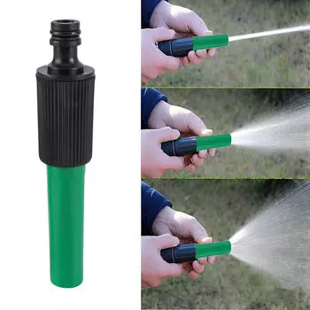Насадка для шланга Twist Регулируемая очистка Фитинги для труб Универсальная головка для прямого распыления Садовый опрыскиватель without connector