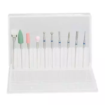 Насадка для шлифовки ногтей, пилочка для полировки, вольфрамовые стальные фрезы для маникюра