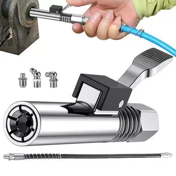 Насадка для смазки высокого давления зажимного типа ручная электрическая масляная инъекция насадка для заправки головки аксессуары для M6 M8 M10 M12 M14