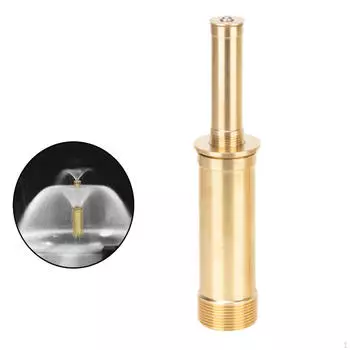 Насадка для струйной колонки, латунная головка для разбрызгивания воды, двухслойная, простая в использовании, уникальная, утро
