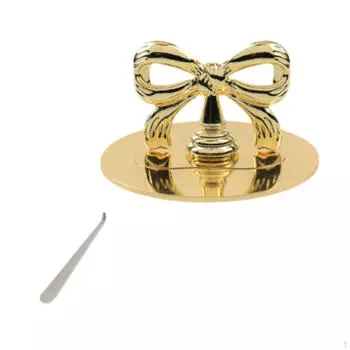 Насадка для свечей на стекло, крышка, ветрозащитная, ароматизированная Bow H 4.5CM