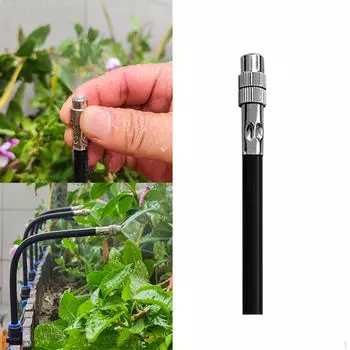 Насадка для тумана, гибкий распылитель, регулируемая гибкая трубка, распылитель, спринклер, инструмент для полива растений 20cm Tube