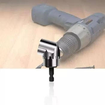 Насадка для угловой дрели. Удобный помощник, экономящий трудозатраты. Адаптер для угловых сверл. 1