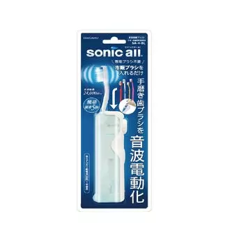 Насадка для вибрации Daisaku Shoji Sonic для вашей обычной зубной щетки Sonicall Blue Regular SA-4-BL
