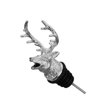 Насадка для вина, насадка для вина с головой оленя, насадка для бутылок шампанского, насадка из нержавеющей стали для вечеринок, барных аксессуаров золотой