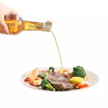 Насадка для заливки масла Насадка для бутылки с маслом Непротекающая крышка для бутылки Пробка для бутылки с вином Крышка для бутылки зелёный