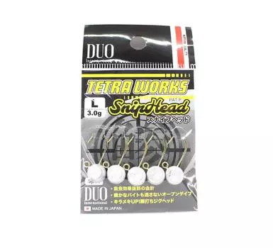 Насадка Duo Tetra Works Snip Head, 3 грамма, размер L, 5 штук в упаковке (0123)