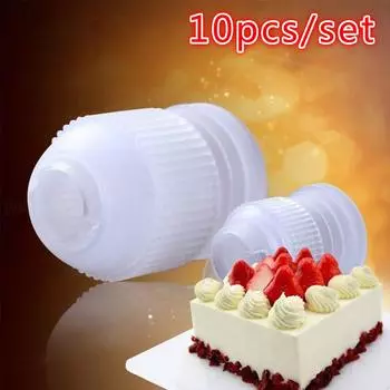 Насадка-переходник для кухонных трубопроводов, насадка-переходник для украшения торта 1 шт. 5 шт. 10 шт. 1pcs