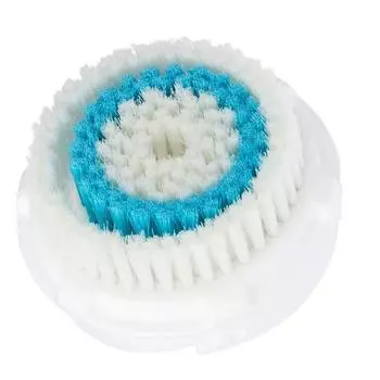 Насадка щетки для очищения лица Сменная насадка щетки для очищения лица белый