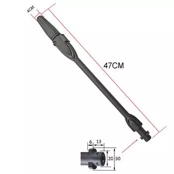 Насадка-удлинитель для мойки высокого давления, насадка-копье для распыления воды, вращающаяся турбо-насадка, автомойка для мойки высокого давления Karcher
