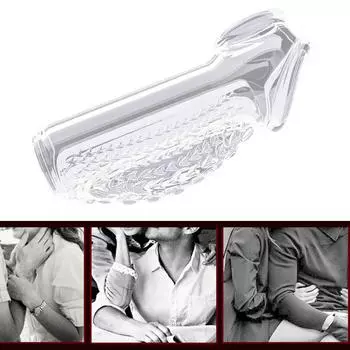 Насадки для пениса Презервативы для пениса Удлинитель для пениса Реалистичные кольца для пениса Удлинители для текстурированных пенисов Секс-игрушки для мужчин Пара B